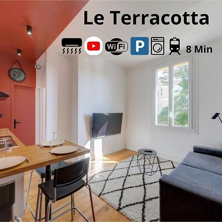 Terracotta-T2-Clim-Parking Gratuit Prive Διαμέρισμα Pierre-Bénite Εξωτερικό φωτογραφία